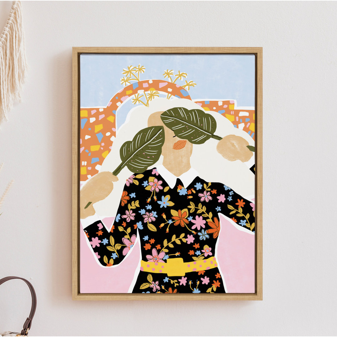 Avilla I Can't See You by Alja Horvat - Floater/Picture Frame Graphic Art on Cavans Painting on Canvas Red Barrel Studio®