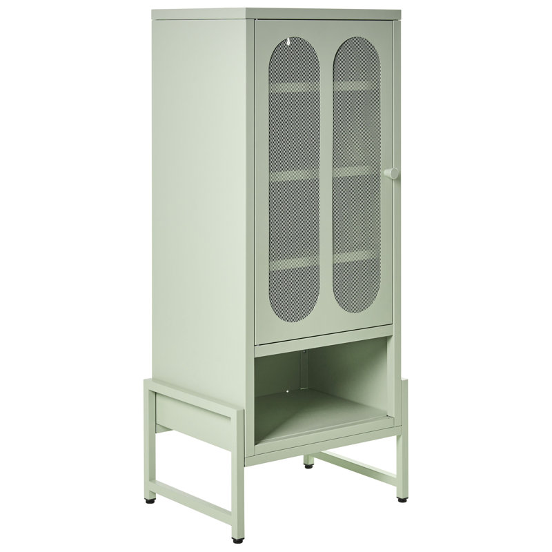 Blaykelee Cabinet Office Storage Cabinet, Green