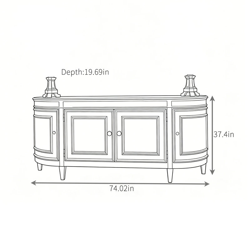 Buffet Simple Kitchen
