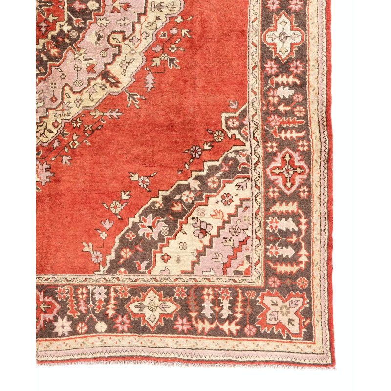Antique Turkish Oushak Rug. Rare Size. Very Good Condition