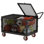 Chariot de rangement Rolling Sports Ball, organisateur en acier robuste verrouillable à mailles fines, porte-engrenage pour gymnase, école, garage et extérieur, l 38,6 po x P 25 po x H 34,3 po