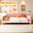 Queen Size Upholstered Daybed with Legs-760362160