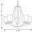 Kene 5 - Light Steel Dimmable Chandelier-1685345347