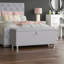 Amrin Upholstered Storage Ottoman, Toy Storage, Stool, Seat, UKFR Certified-578284709