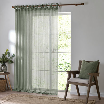 Nimbus Voile Sheer Single Curtain Panel
