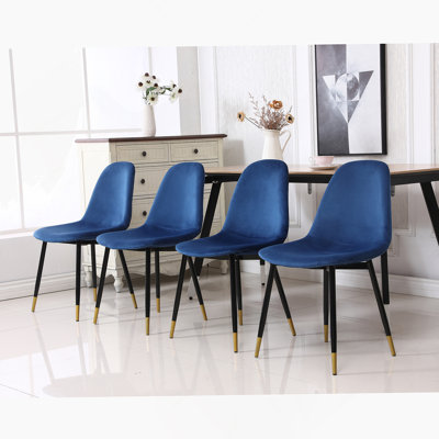Ensemble de 4 chaises de salle à manger Lassan