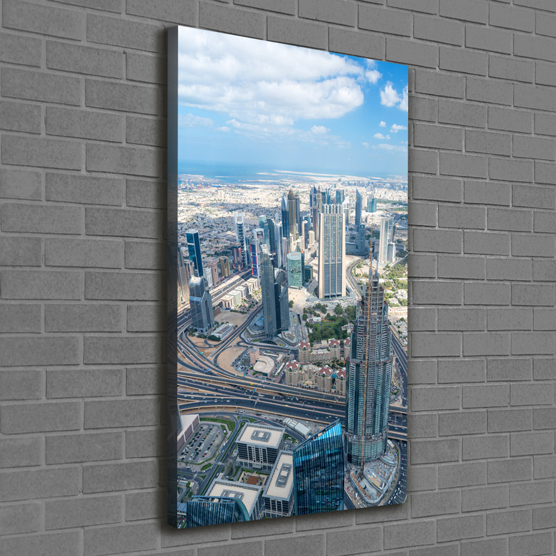 Skyscrapers - Wrapped Canvas Print