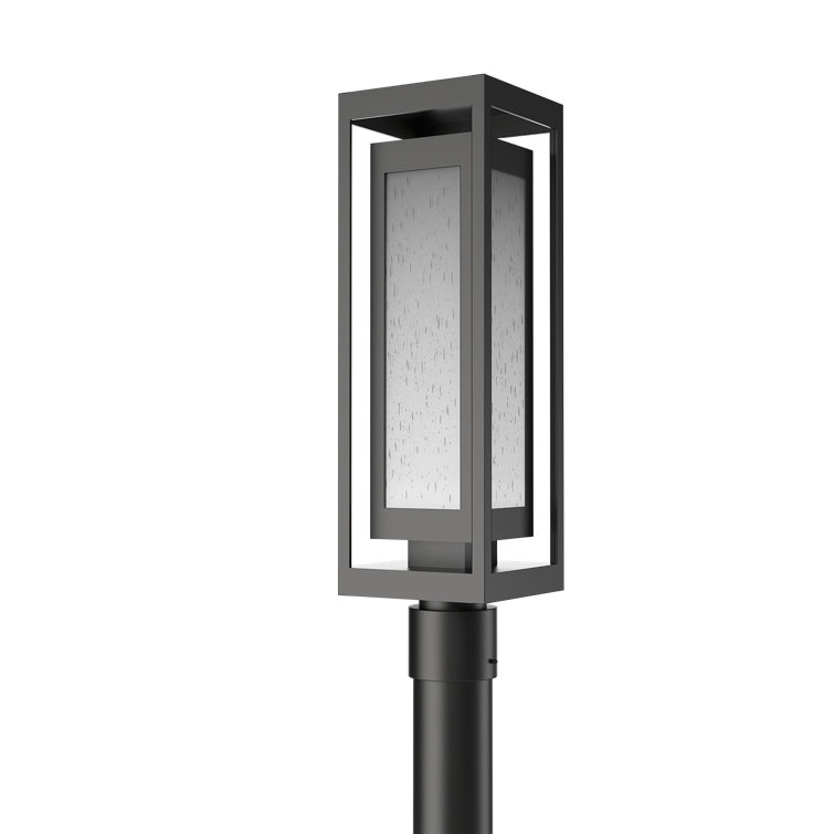 Double Box LED Lamp and Post