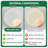 LED Flush Mount Ceiling Light with Glass-163543150