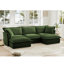 Canapé, repose-pieds en chenille-911654935-914912899-914912896
