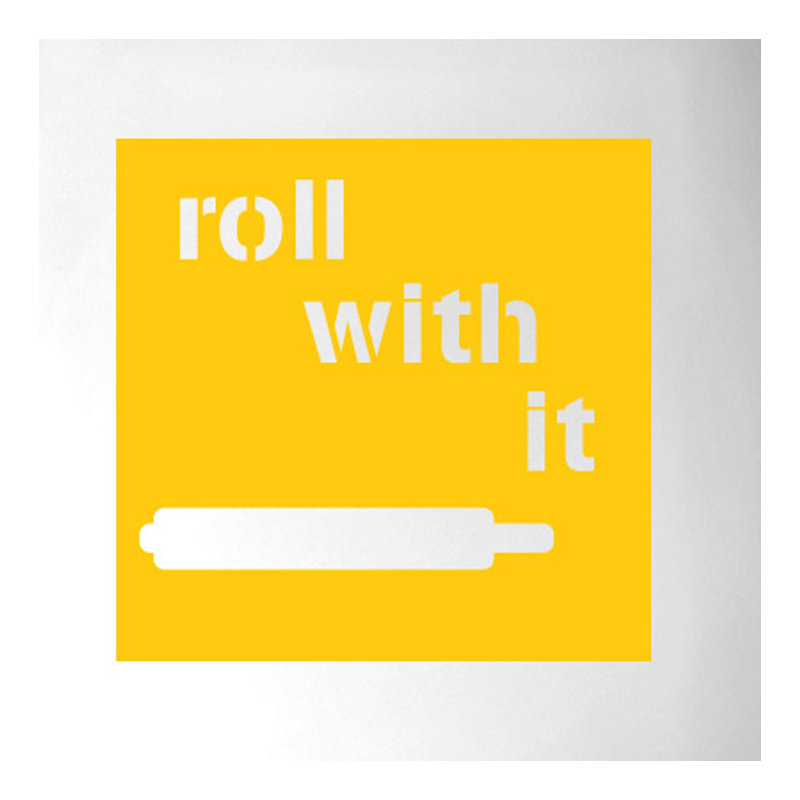 Wall Decal, Dark Yellow