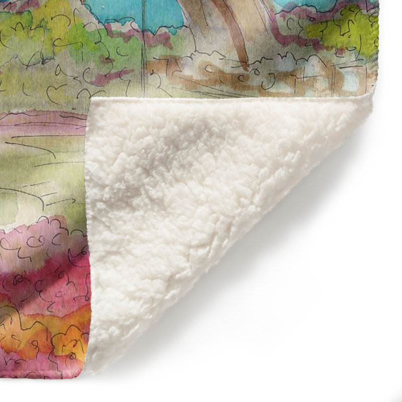  Couverture douce en sherpa, 68 po x 80 po
