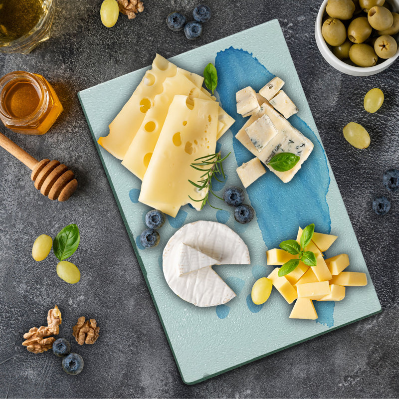 Planche à découper en verre trempé Ambesonne