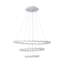 3 - Light Natural LED Dome Pendant