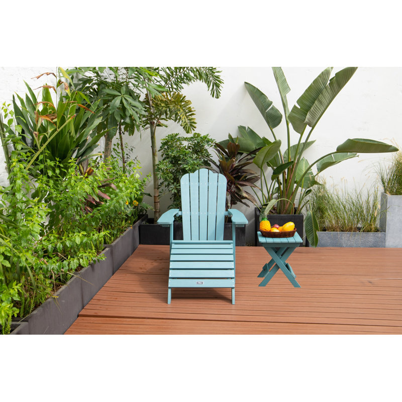Jarratt Outdoor Adirondack Chair, Blue