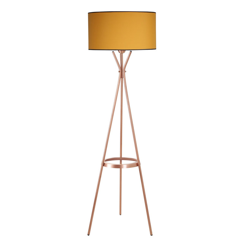 Lampe trépied 73 po Horgan, Moutarde