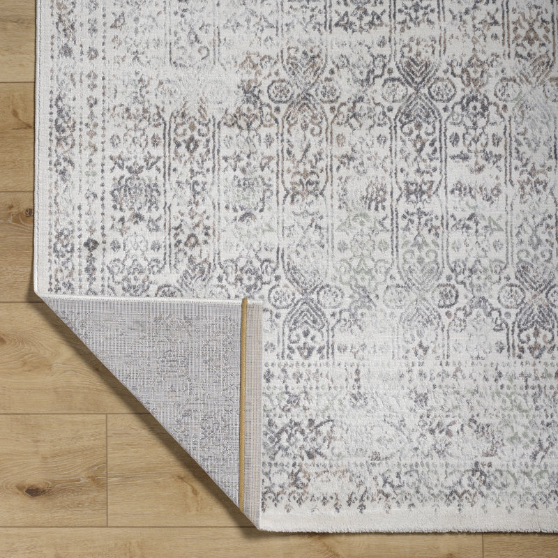 Oriental Vintage Cream/Brown, Rectangle 160 x 215cm