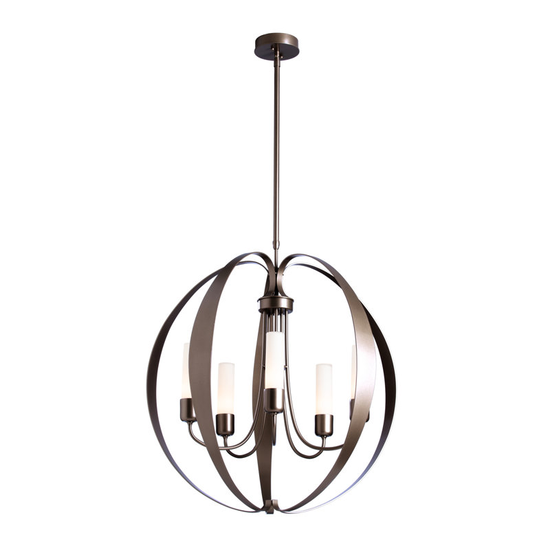 Pomme 5 - Light Outdoor Pendant, Coastal Dark Smoke, Opal Glass