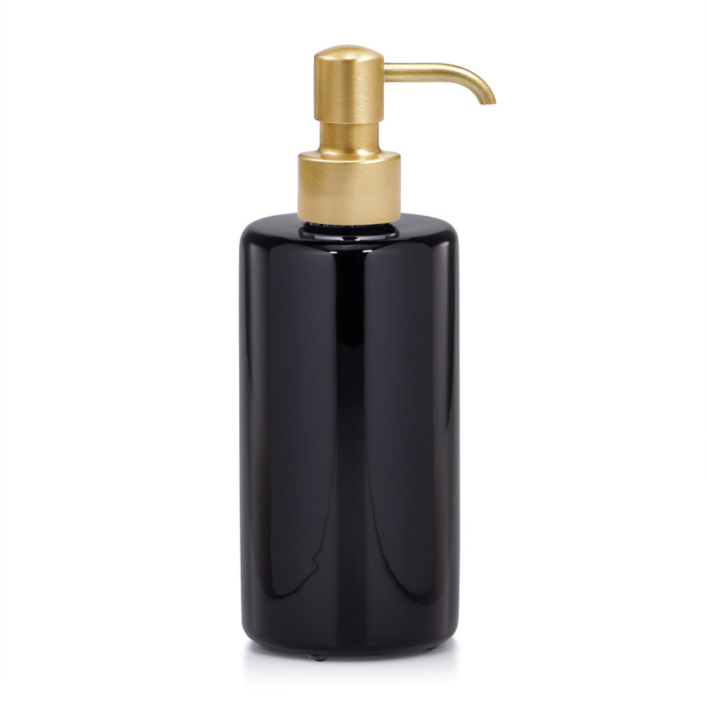 Domus Pump Dispenser, Brushed Brass