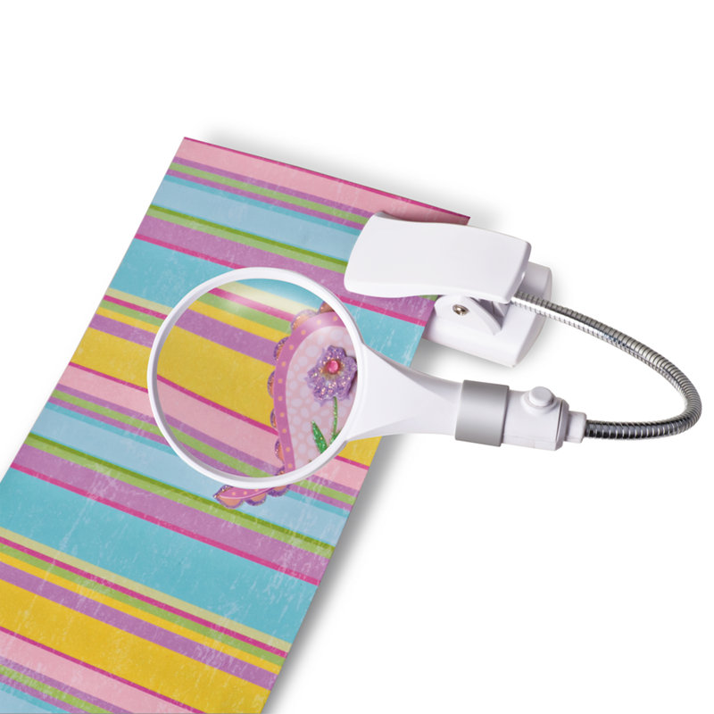 Lampe à pince blanche 16,63 po