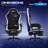 High-Back Adjustable Video Gaming Chair Ergonomic PC & Racing Game Chair with Footrest-419103350