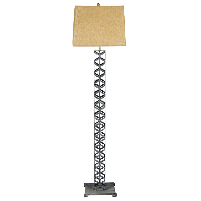 Lampe sur pied 69 po Quatrefoil, Haute mer