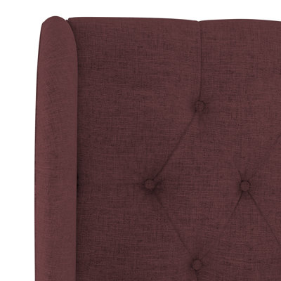 Elliana Solid Wood Wingback Headboard