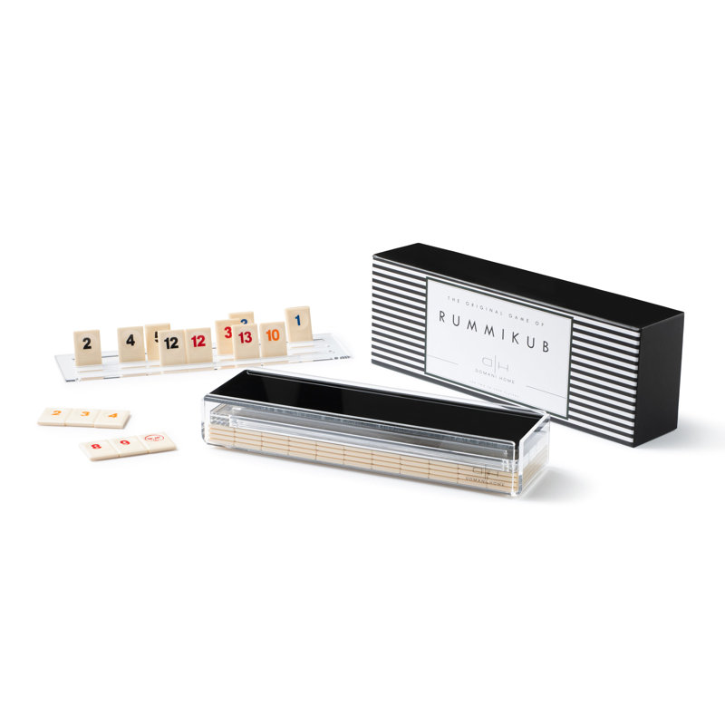 Black Acrylic Rummikub
