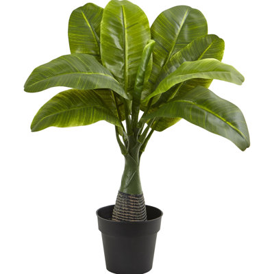 Palmier artificiel 16 po en pot