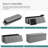 Folding Storage Ottoman Bench