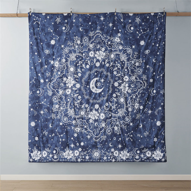 Celestial Comforter Set, Twin Comforter + 1 Sham + 1 Pillow
