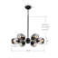 Lustre cylindrique 6 lumières lanterne Allenford-1817168174