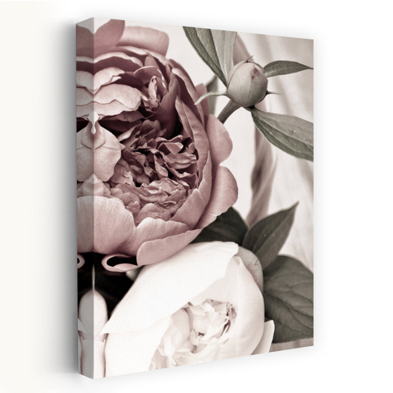 Opulent 2, art floral contemporain, H 36 po x l 24 po