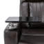 Fauteuil inclinable électrique de qualité supérieure avec accoudoirs de rangement-1024659197
