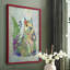 «Fantastic Florals Squirrel», reproduction encadrée - bois massif-1589911468-1589911469