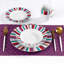 Waterside 24pc Modern Stripe Dinner set