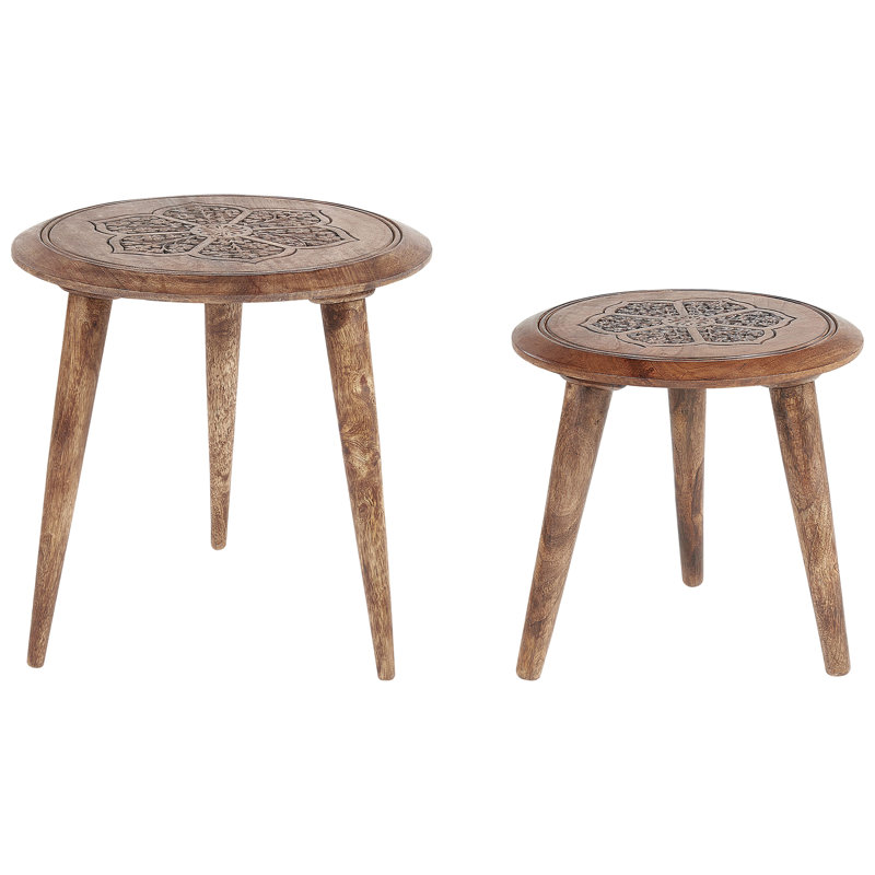 Bellanira Solid Wood Nesting Tables
