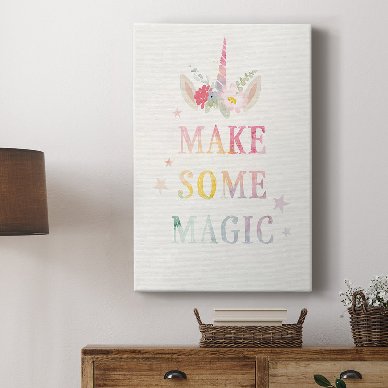 Sweet Unicorn IV - galerie sur mesure, H 18 po x l 12 po