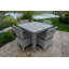 Bella Wicker Armless Outdoor Dining Chair-620172401-620172395