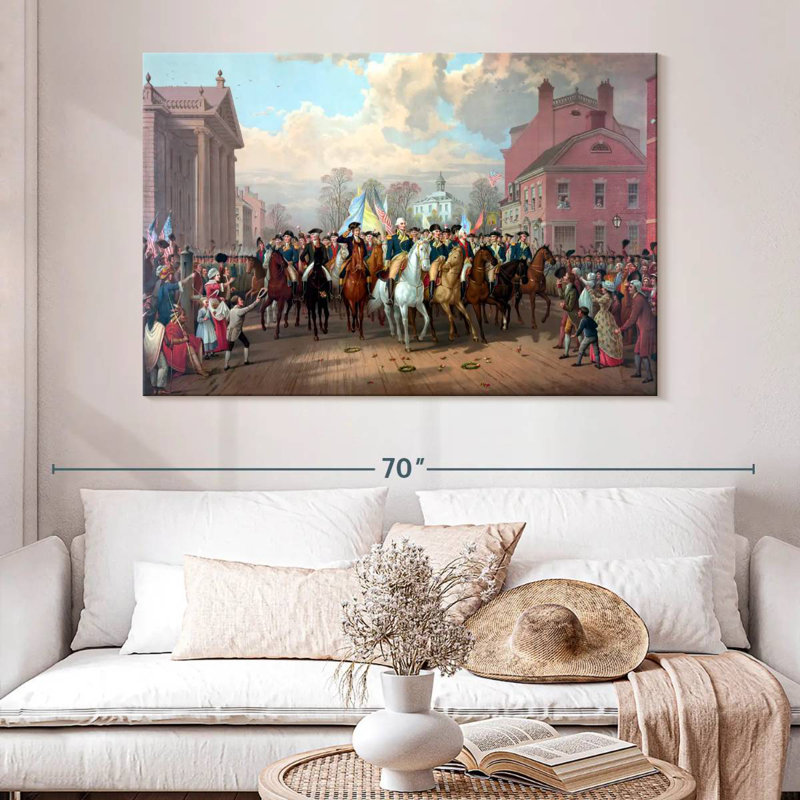 Lelar American History, 34" H x 51" W
