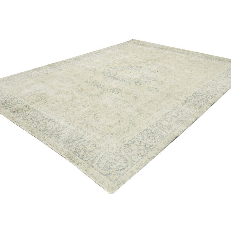 Muted Beige Traditional 8X10 Oriental Area Rug