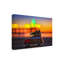 Art mural sur toile tendue - Jeff Poe, «Christmas Glow», art mural pour salon, chambre à coucher ou bureau - 12 x 19