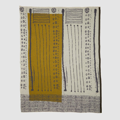 Modern Cosmos Day Throw Blanket