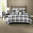 Reversible 6 Piece Bedding Sets, Polyester King Farmhouse Style For Home
