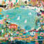 Abstrait Marina IV par Karen Fields - Impression sur toile tendue sur toile tendue avec châssis-29170478-72776838-72776843