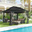 Pavillon de jardin portatif en métal de l 11 pi x P 11 pi-87689697
