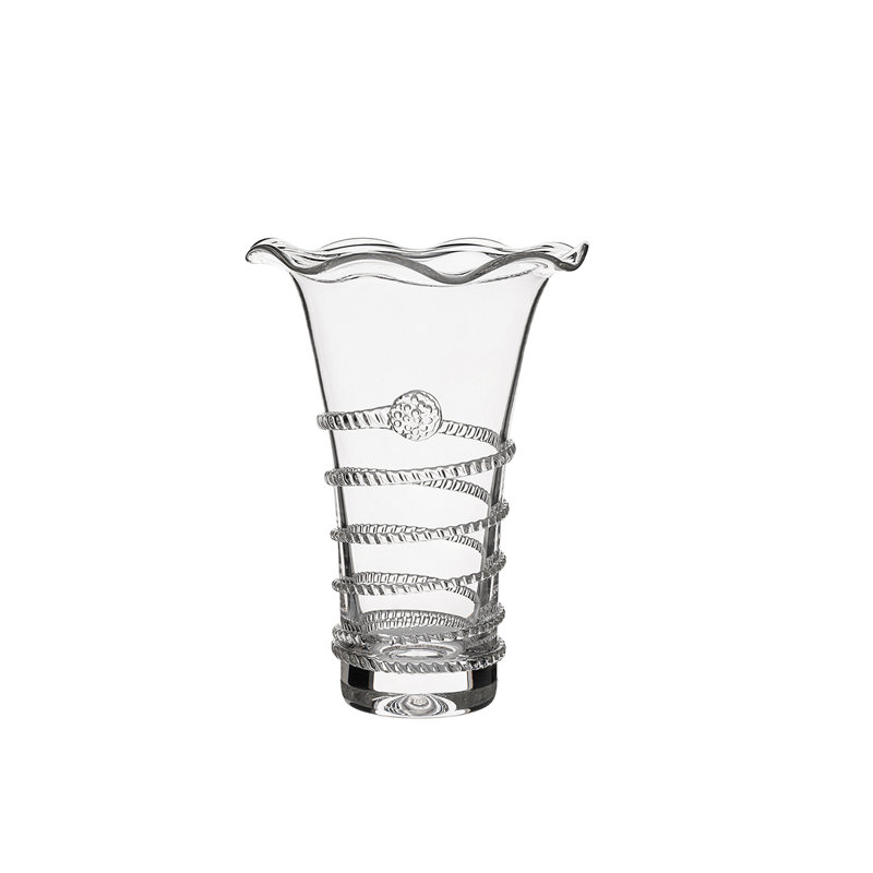 Amalia Flared Vase, 6" H x 3.5" W x 3.5" D