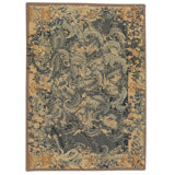 Wool Floral Area Rug