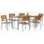 6 - Person Patio Dining Set with-348372621