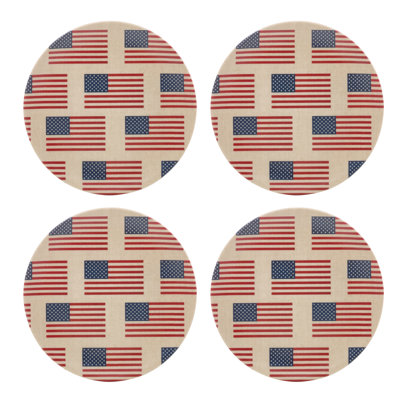 Oneida Vintage Americana Tidbit Plates - Set Of 4